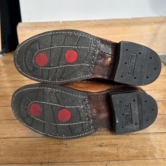 Santa Rosa vintage style reworked engineer boots SZ 8.5 by Zip Stevenson - Picture 4 of 7